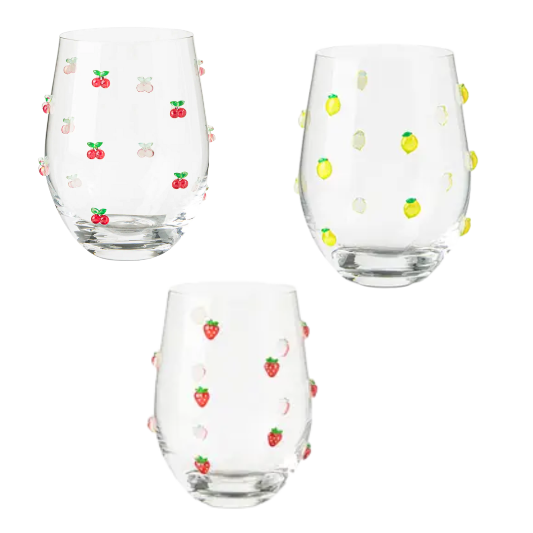 17.5oz Icon Stemless Wine Glasses