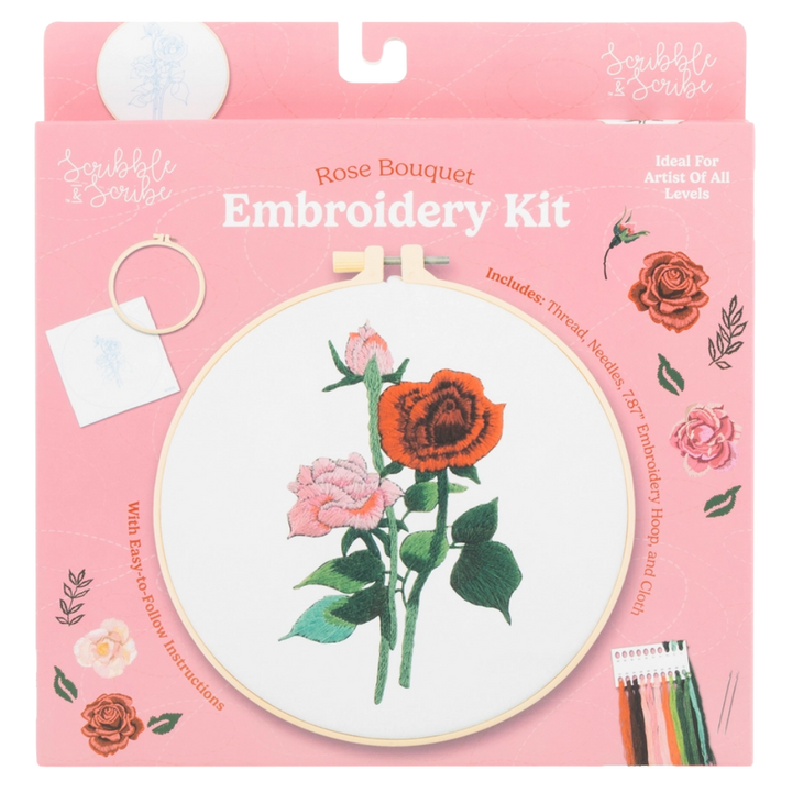 Embroidery Kit - Roses