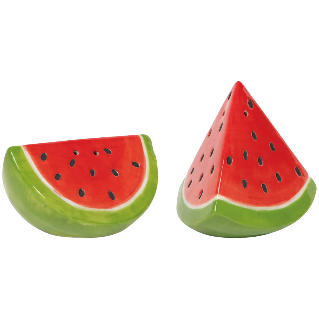 Melon Pop Salt and Pepper Shakers