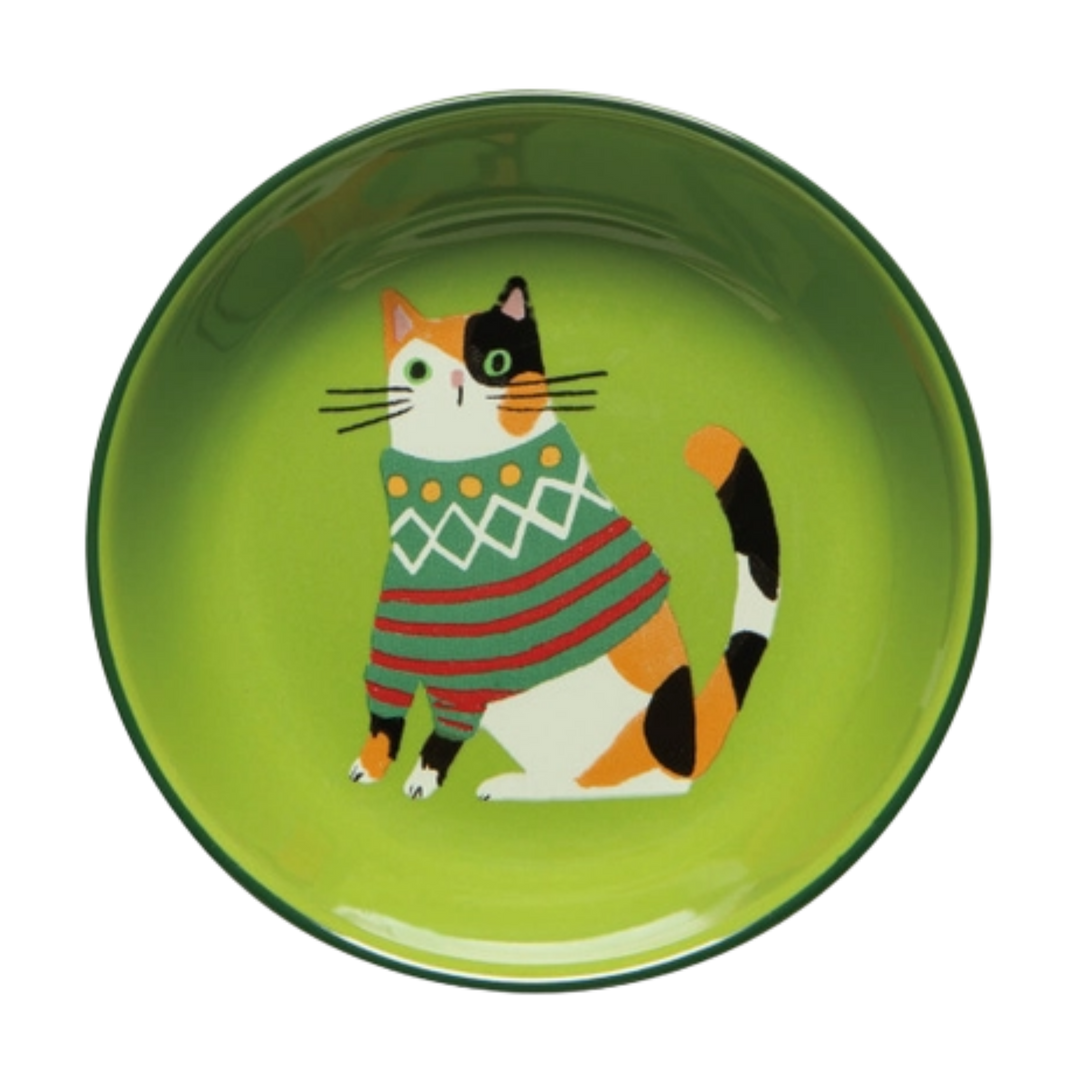 Kitty Carol Christmas Pinch Bowl