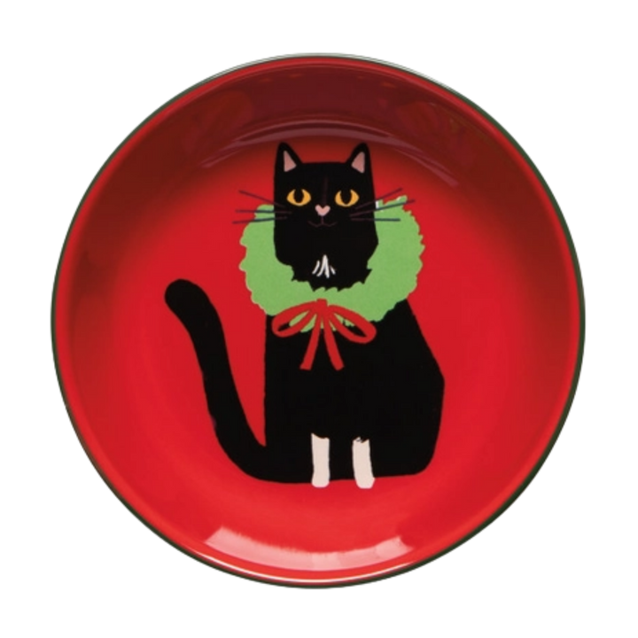 Kitty Carol Christmas Pinch Bowl
