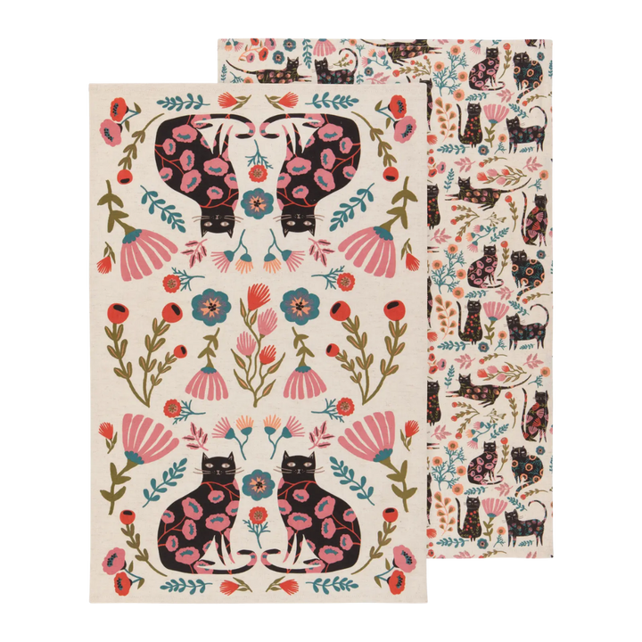 Catbloom Dishtowels Set of 2
