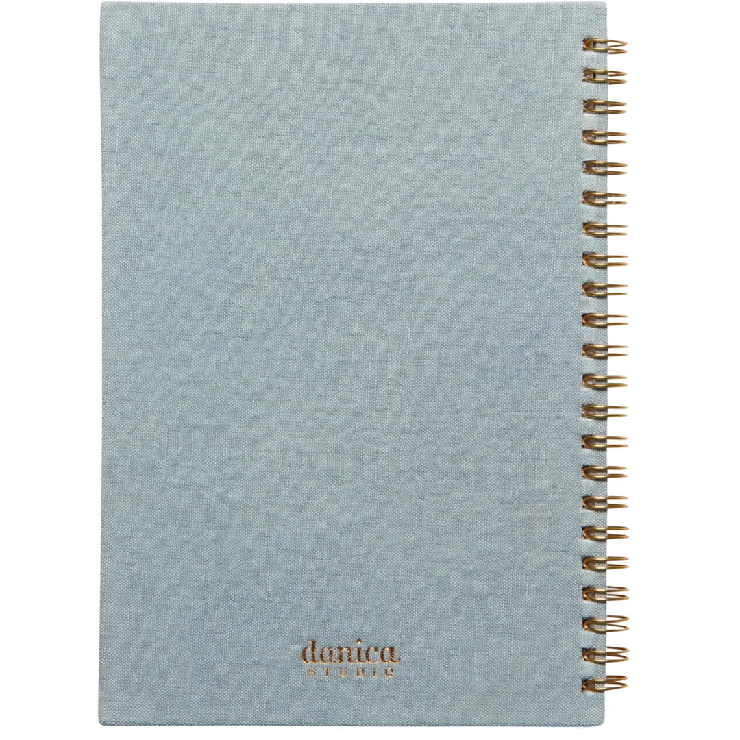 Catbloom Embroidered Notebook