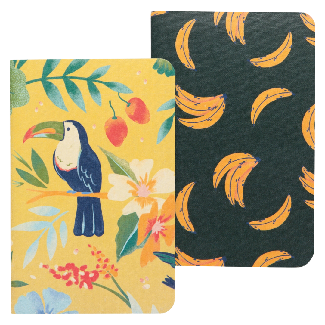 Tropical Trove Pocket Notebooks Set of 2