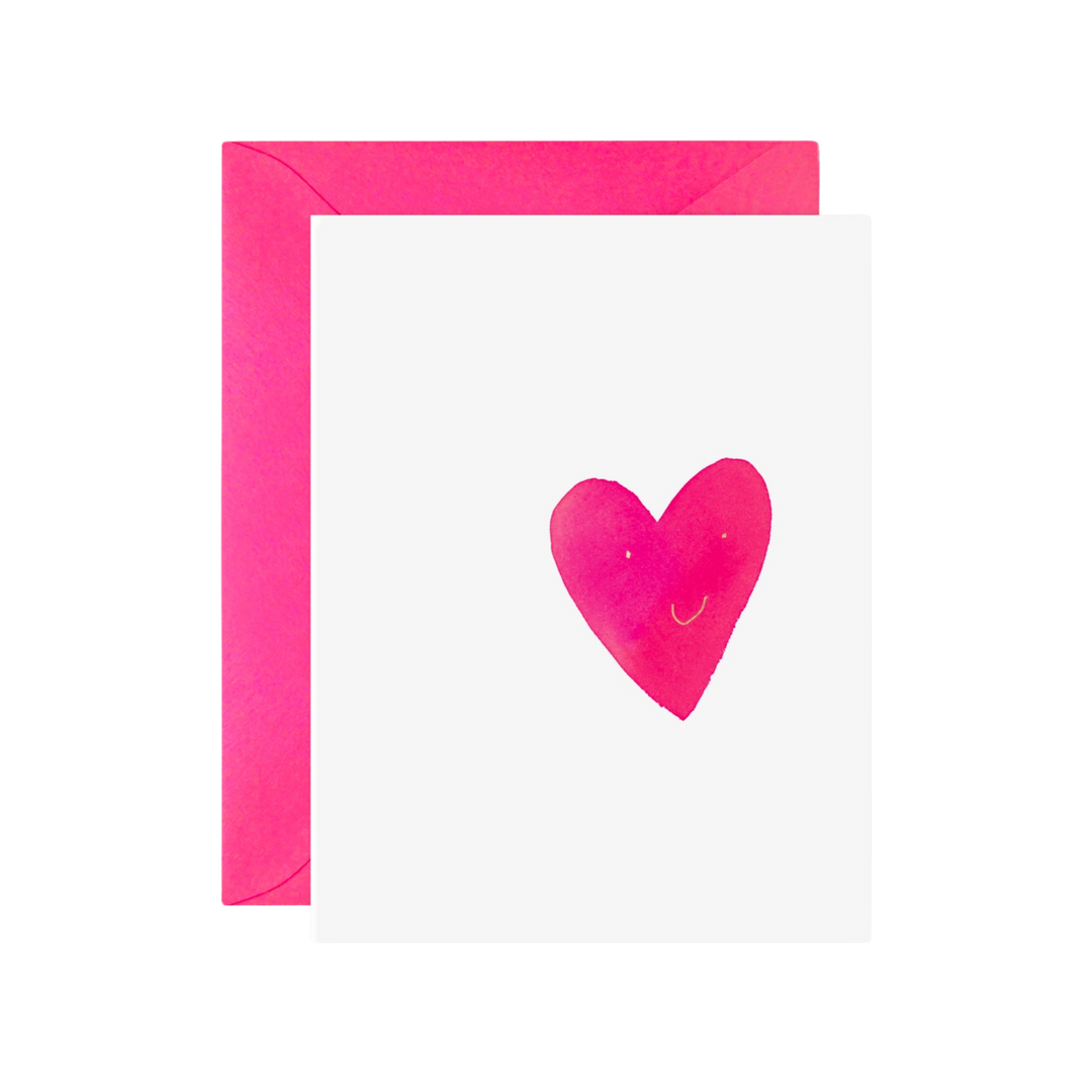Happy Heart Greeting Card