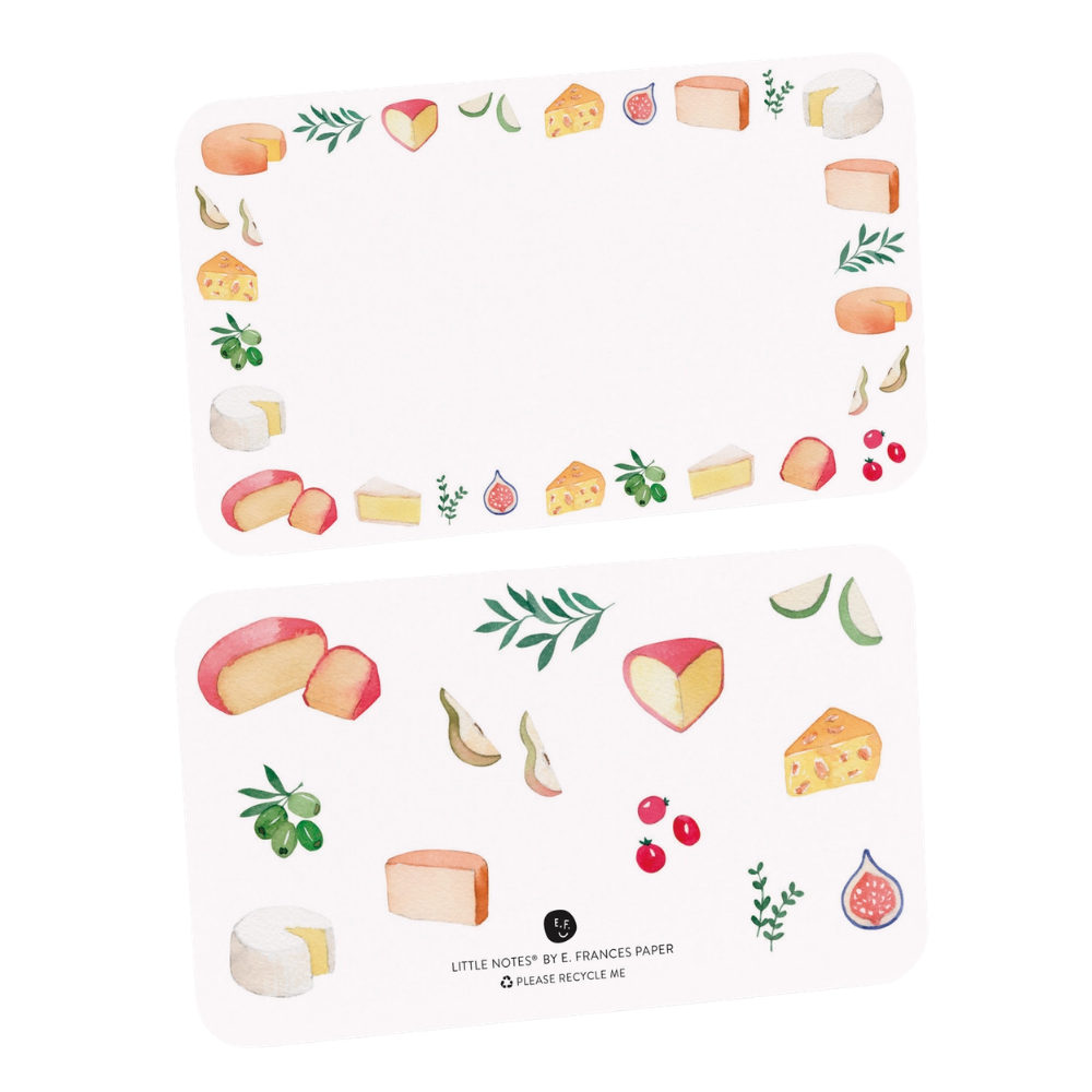 Cheese Little Notes Notecards (55ct)