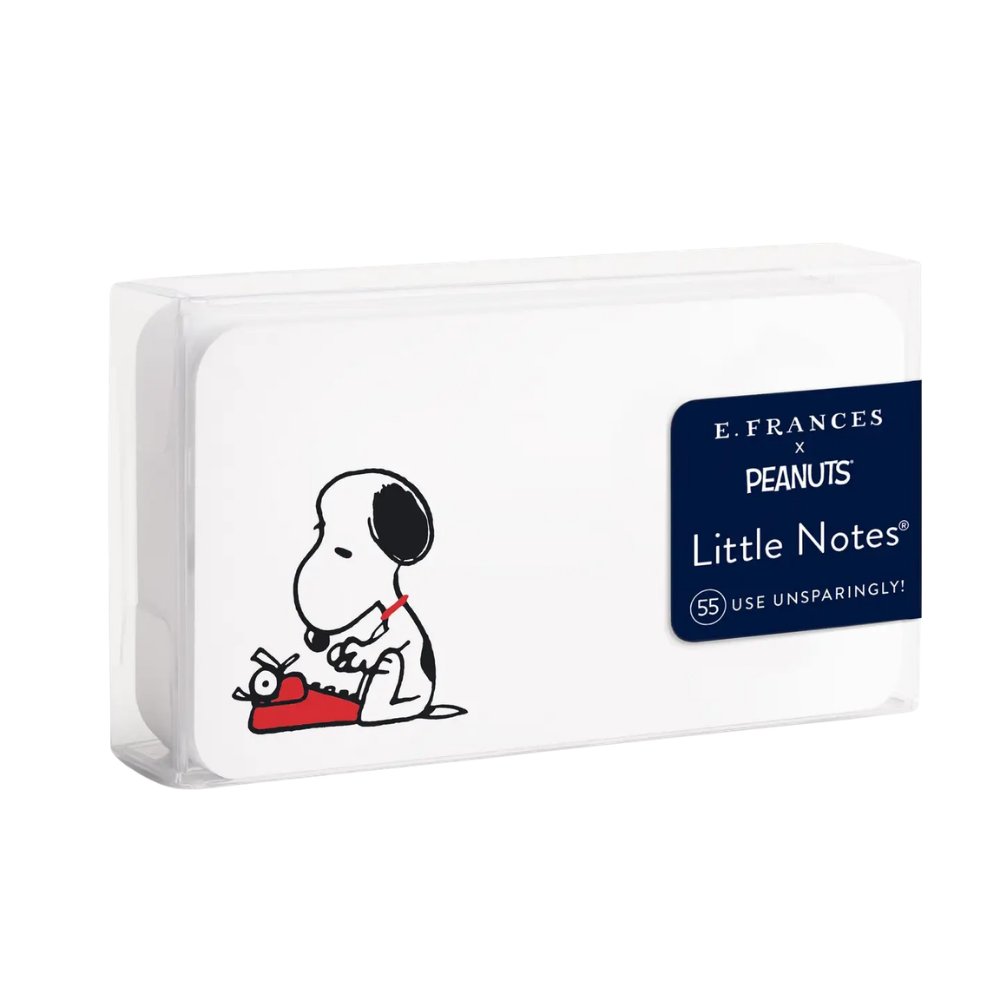 Peanuts Snoopy Typing Little Notes® Notecards (55ct)
