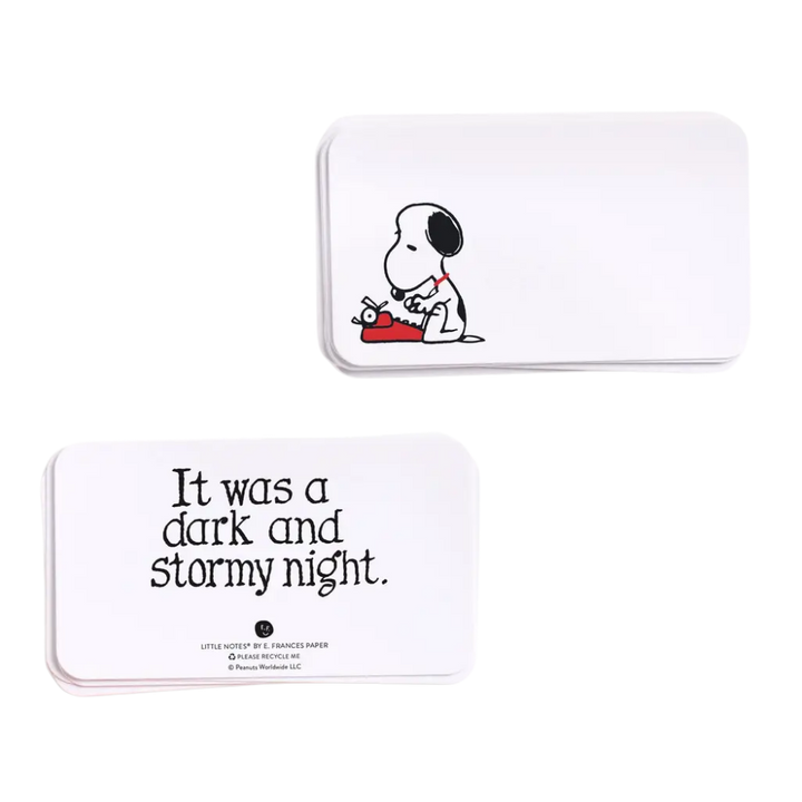 Peanuts Snoopy Typing Little Notes® Notecards (55ct)
