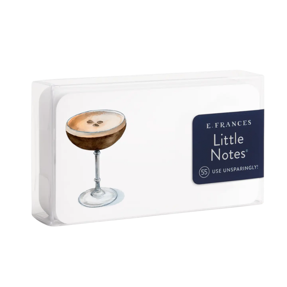 Espresso Martini Little Notes® Notecards (55ct)