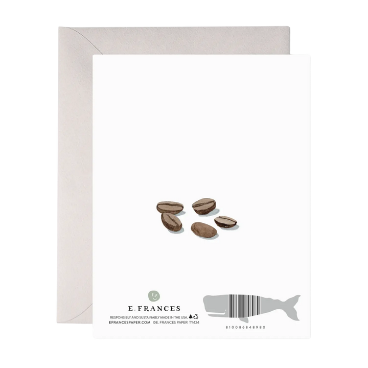 Espresso Thanks Thank You Card