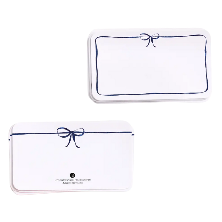Navy Bow Little Notes® Notecards (55ct)