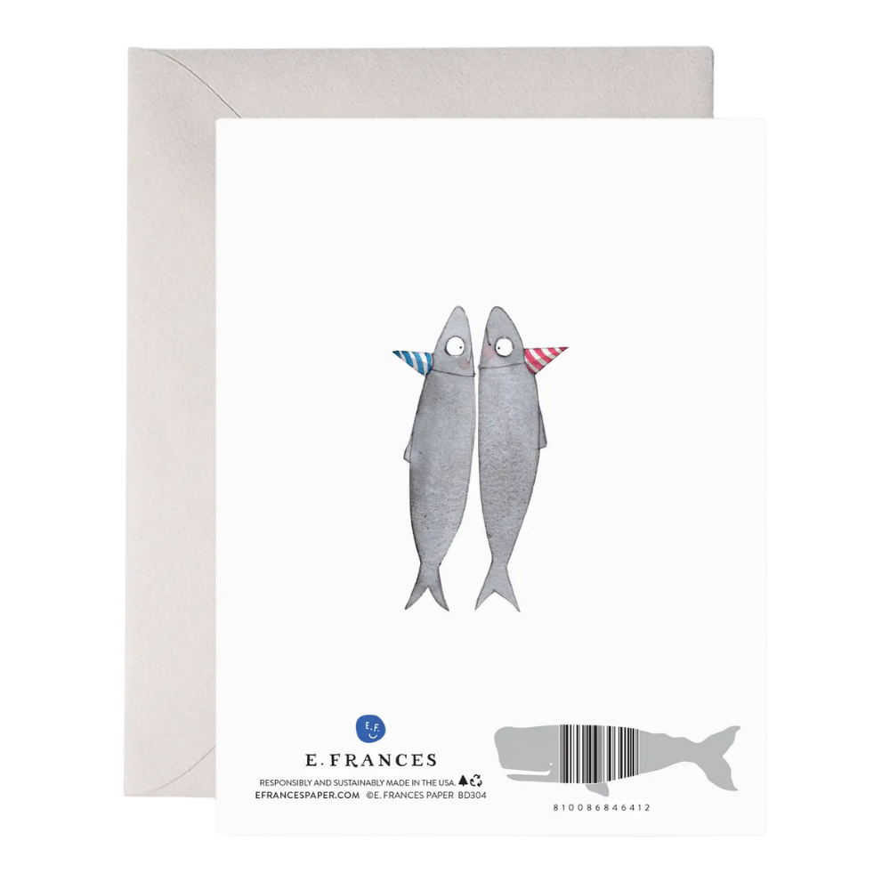Sardines Birthday Card