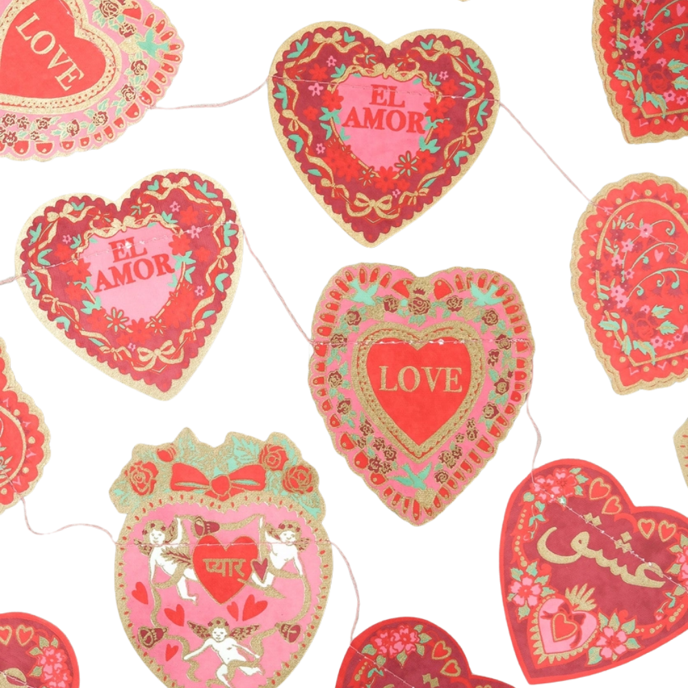 Valentine's Sewn Garland