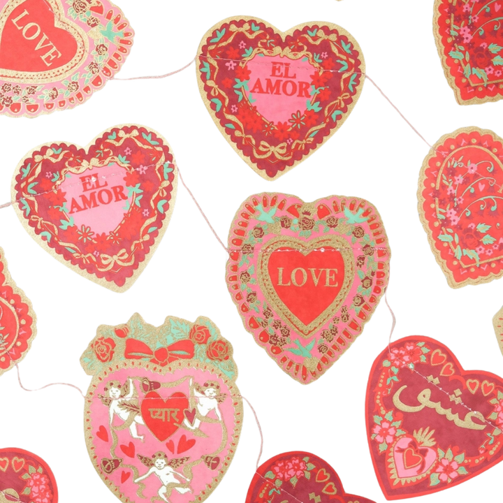 Valentine's Sewn Garland