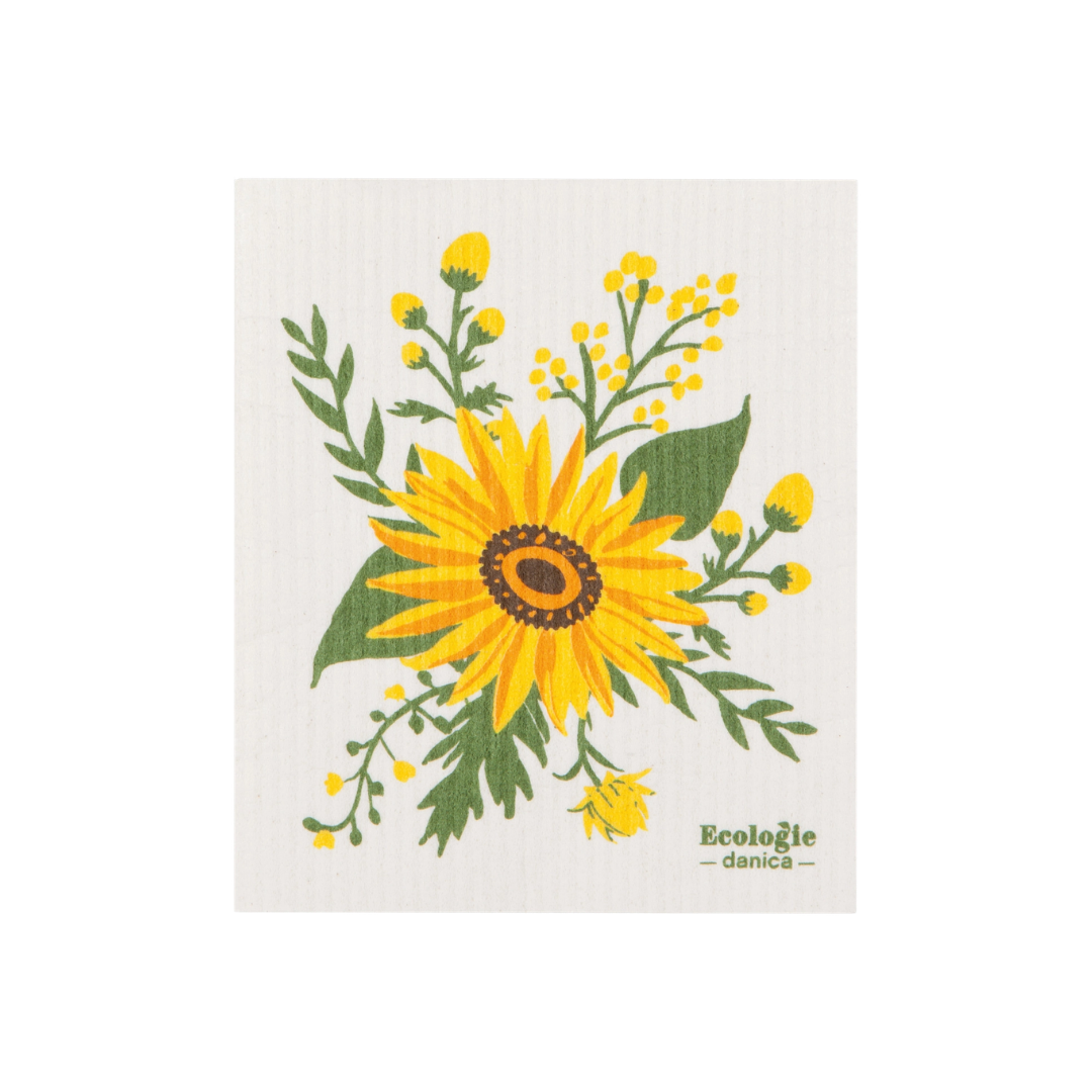 Sunflower Splendor Swedish Dishcloth