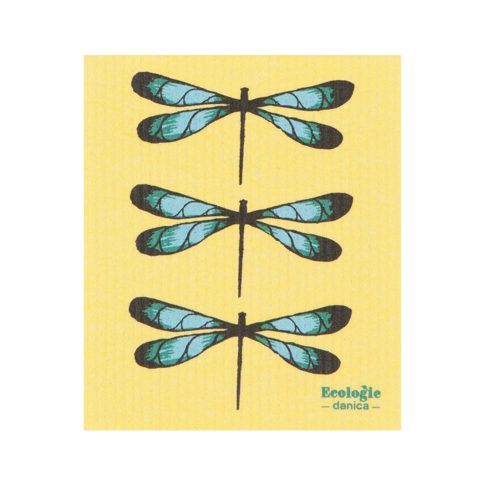 Dragonfly Swedish Dishcloth