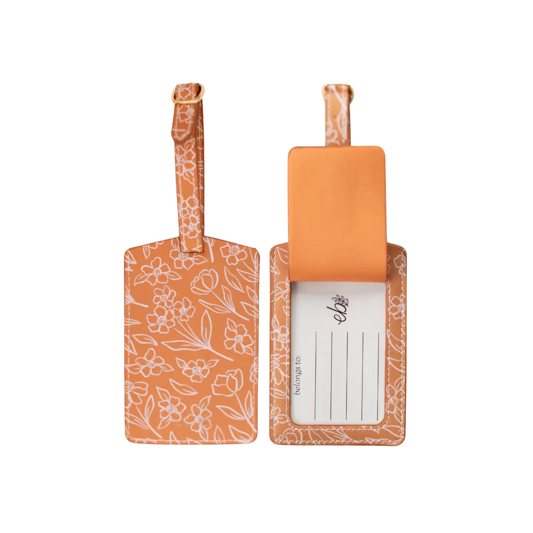 Terracotta Luggage Tag