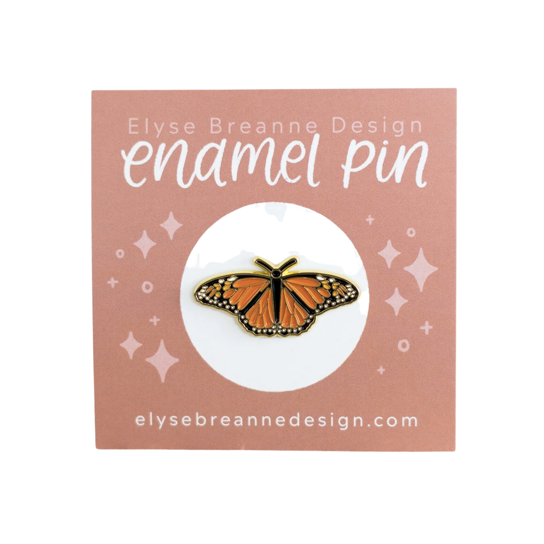 Monarch Butterfly Enamel Pin