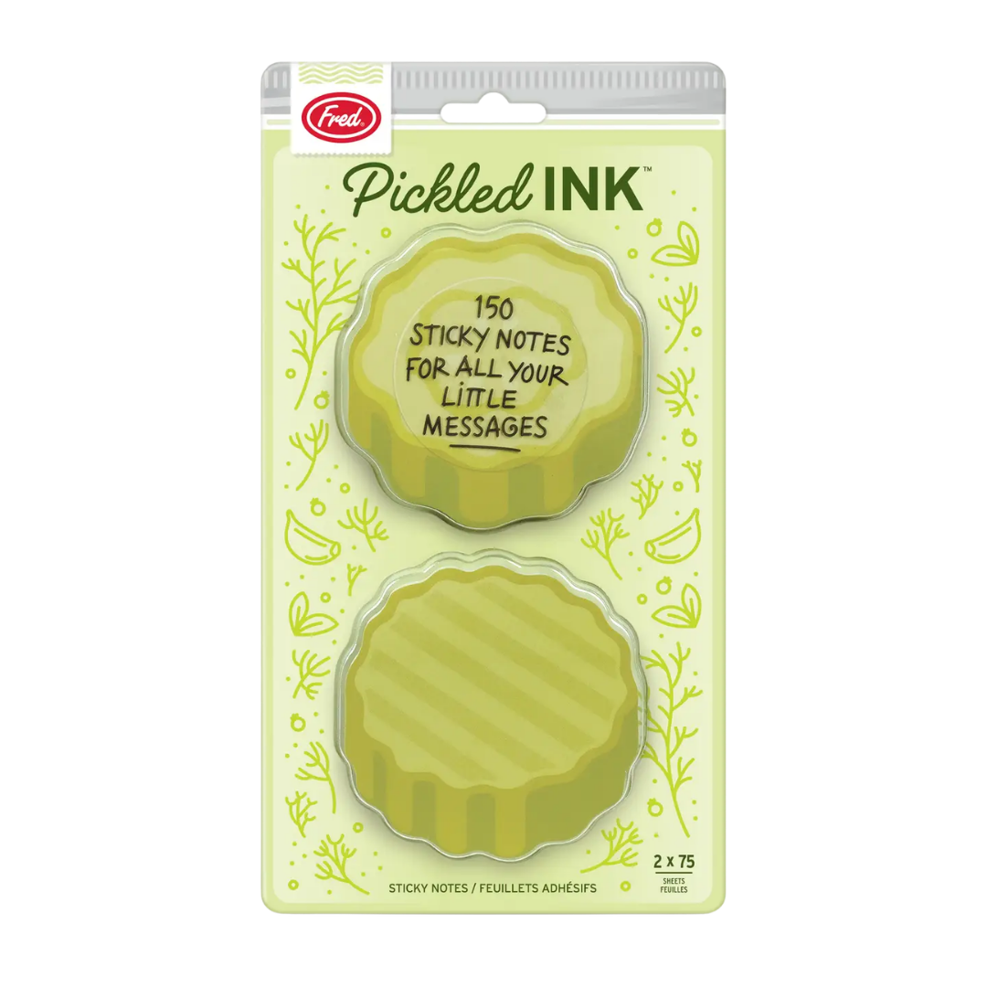 Pickled Ink Pickle Sticky Notes