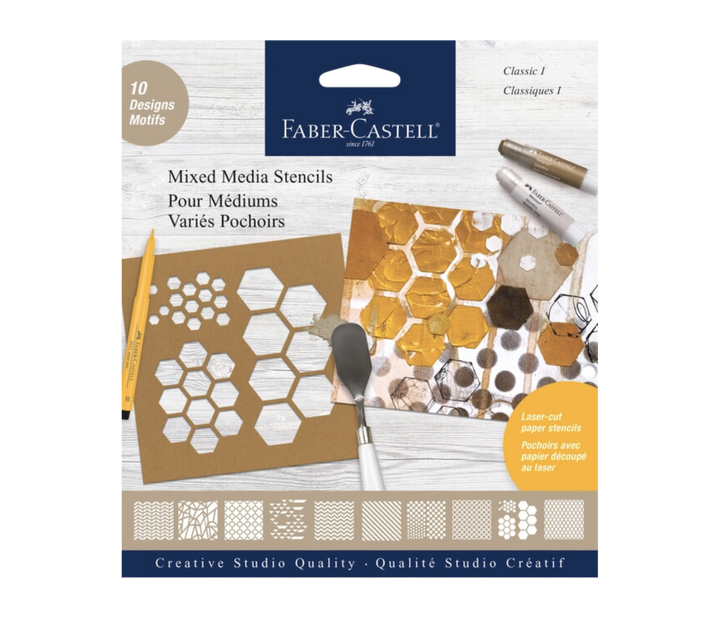 Paper Craft Stencils Set - Classic I