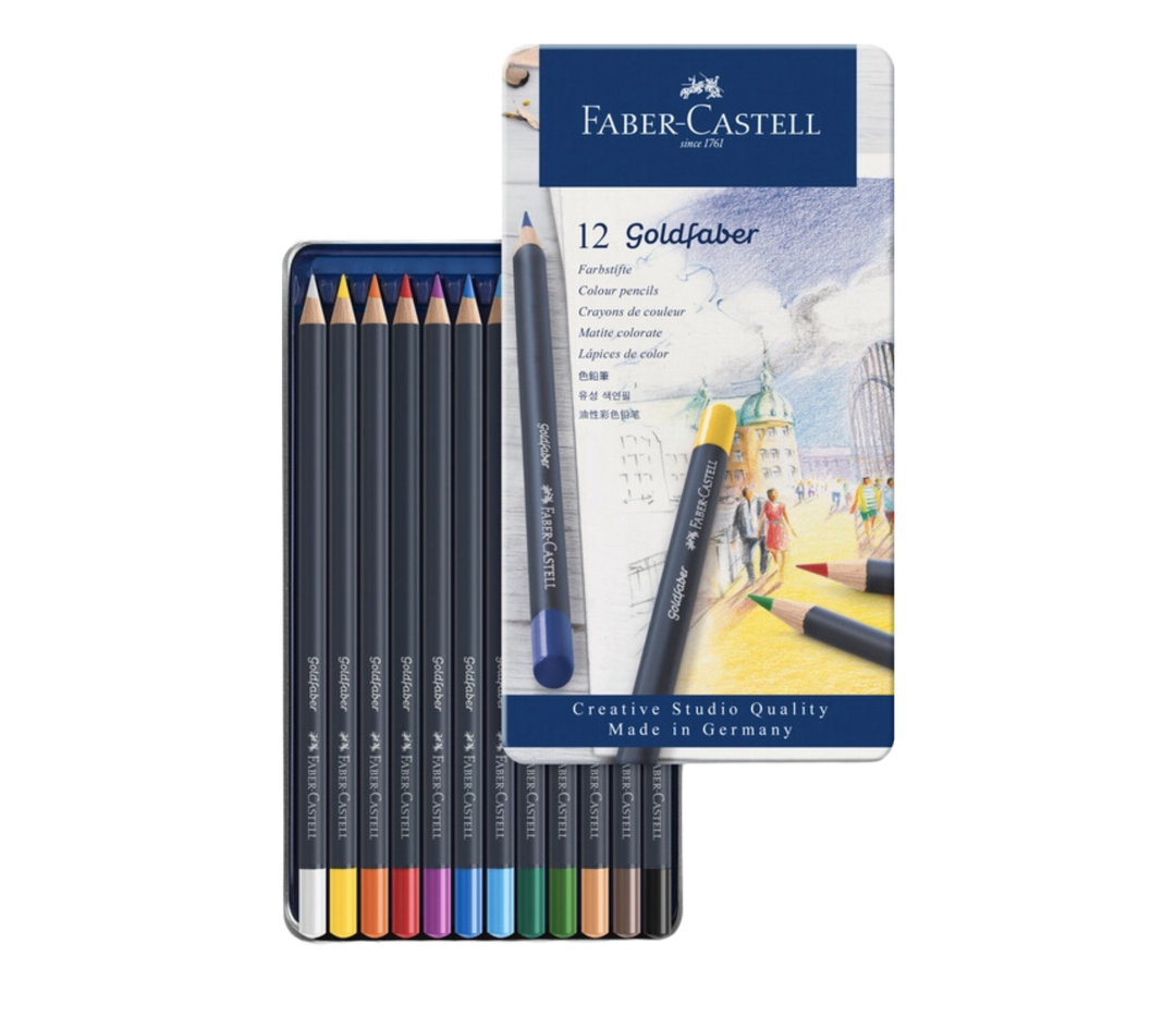 Goldfaber Color Pencils - Tin of 12