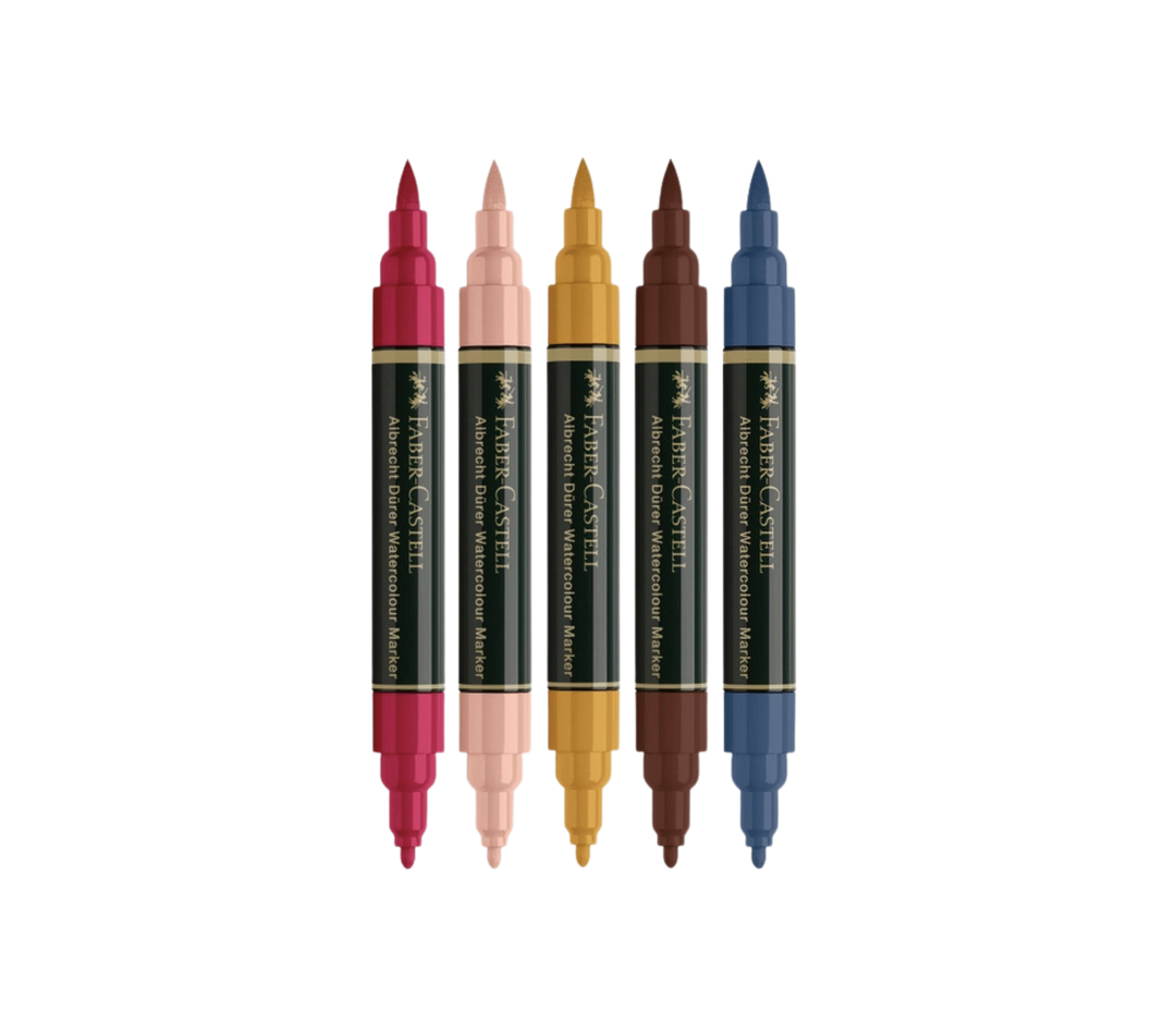 Albrecht Dürer Watercolor Markers, Portrait - Wallet of 5