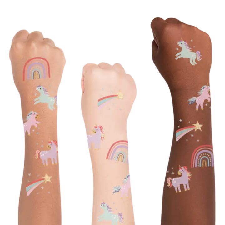 Enchanting Unicorns Variety Set - Temporary Tattoo