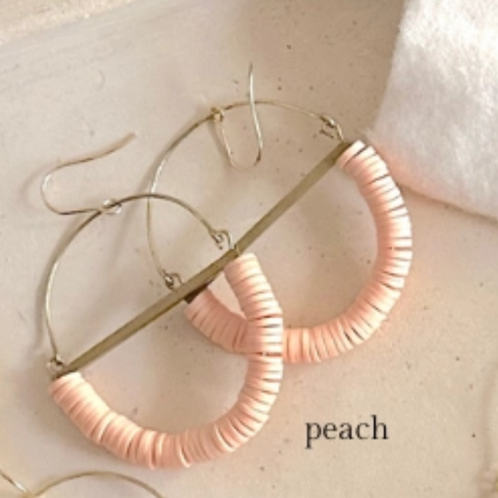 Beaded Terrain Earrings