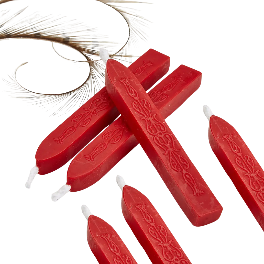 Sealing Wax Sticks with Wick