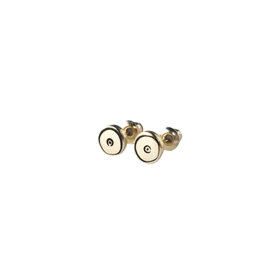 Boobs Gold Plated Stud Earrings