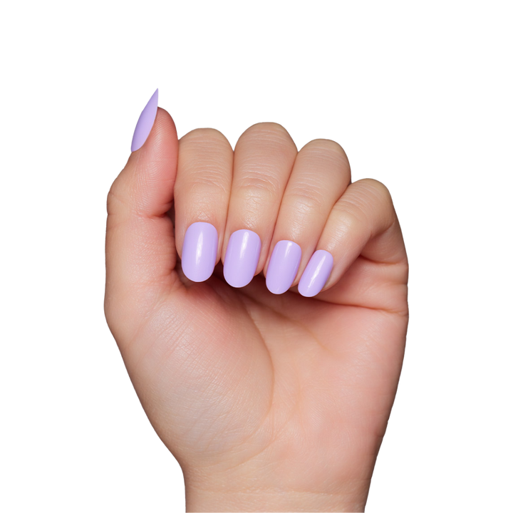 Lilac Press-On Nails