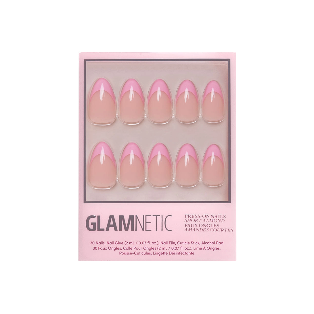 Pink Macaron Press-On Nails