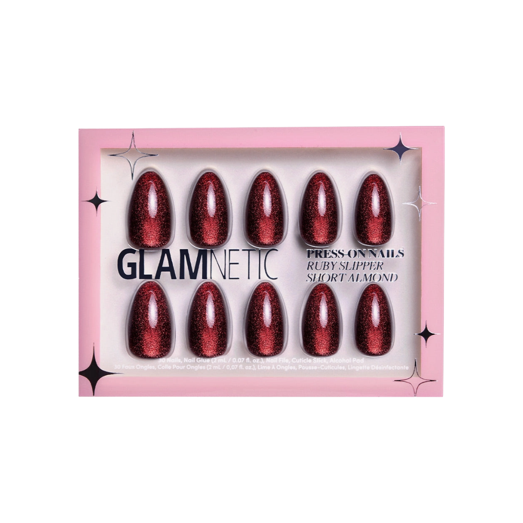 Ruby Slipper Press-On Nails