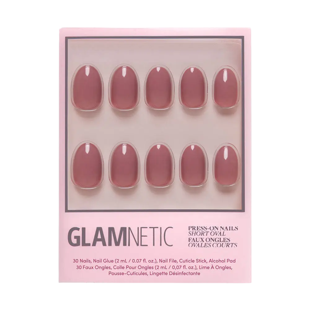 Fall Mauve Press-On Nails