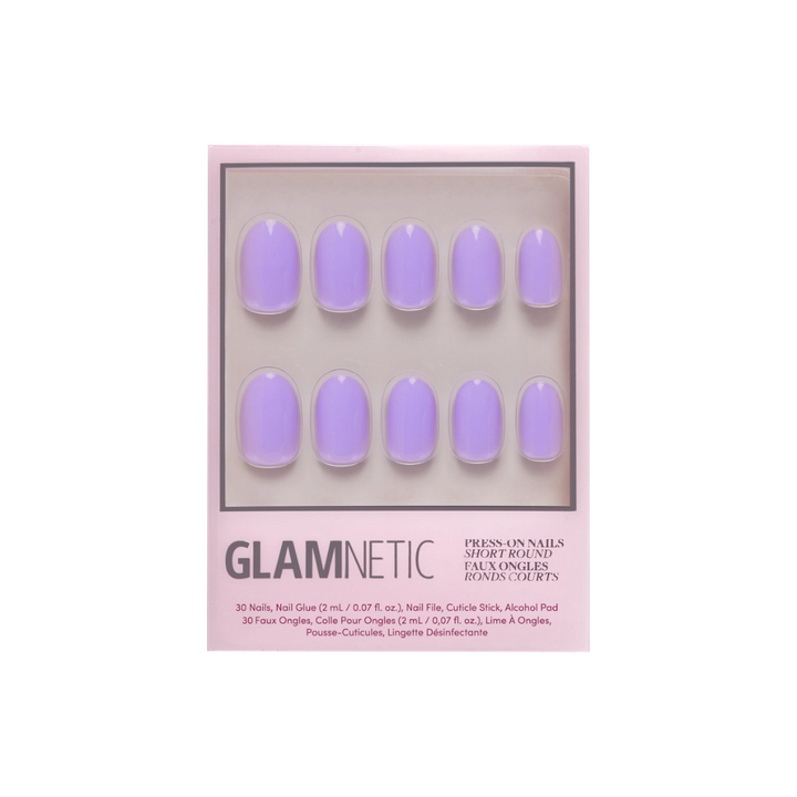 Lilac Press-On Nails