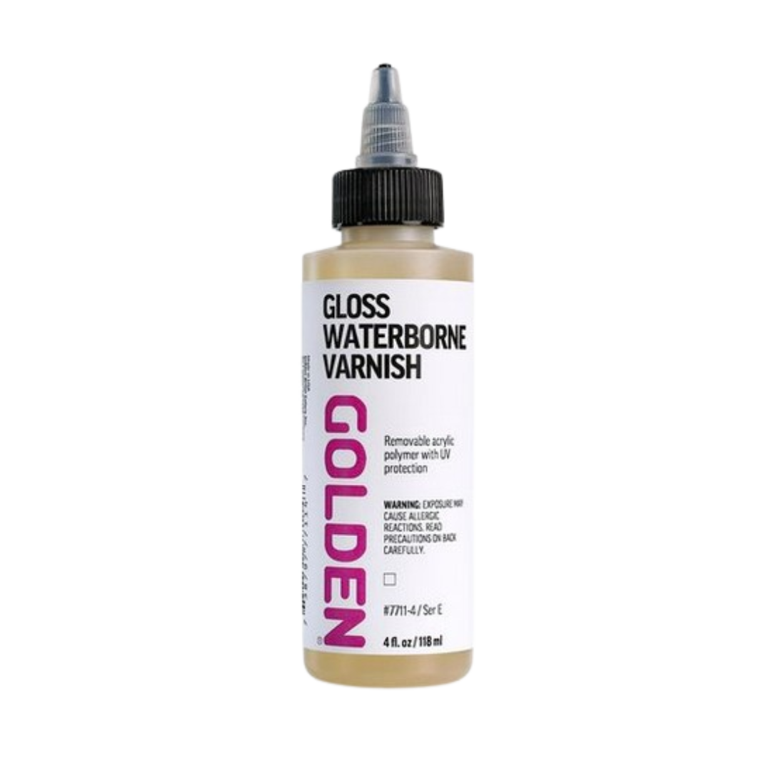 Gloss Waterborne Acrylic Varnish w/UVLS 4oz