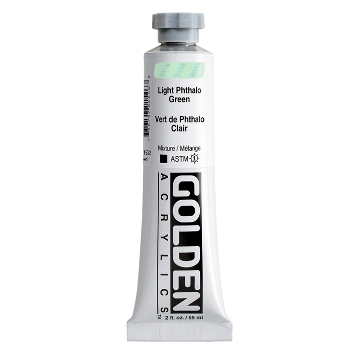 Heavy Body Acrylic 2oz Light Phthalo Green