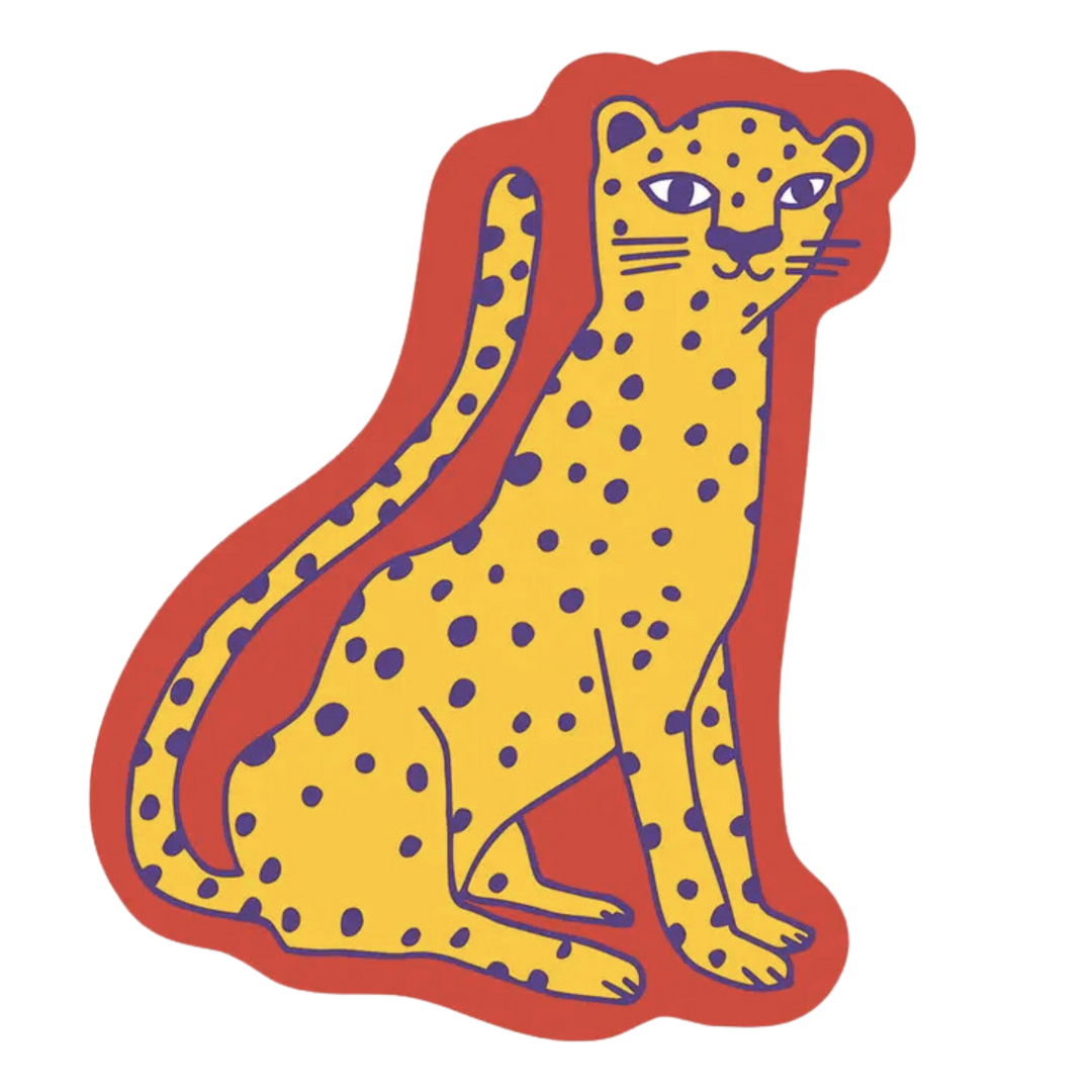 Leopard Sticker