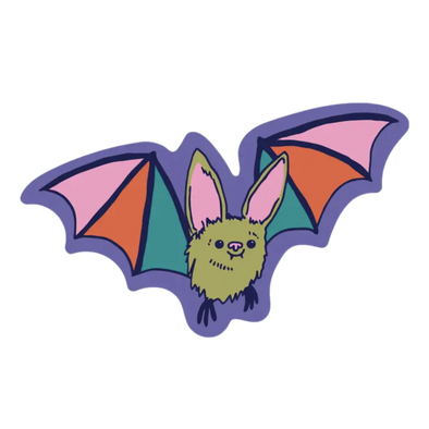 Party Bat Sticker