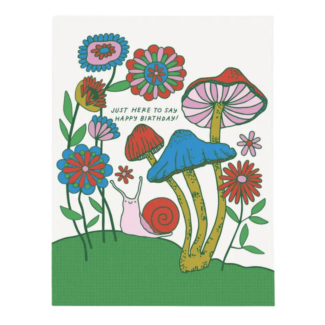 Snail Bday Card