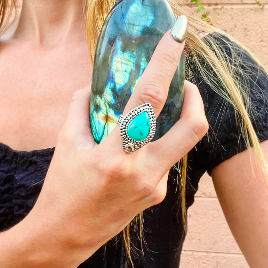 Moonlight Ring | Turquoise