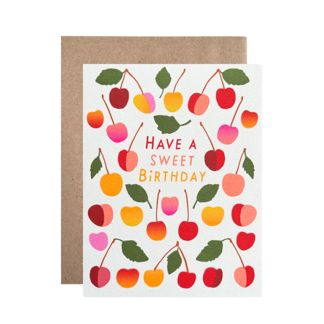 Have a Sweet Birthday - Cherries Card