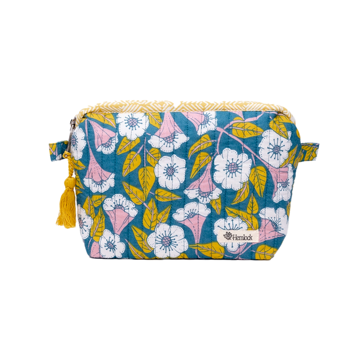 Evangeline Quilted Zipper Pouch