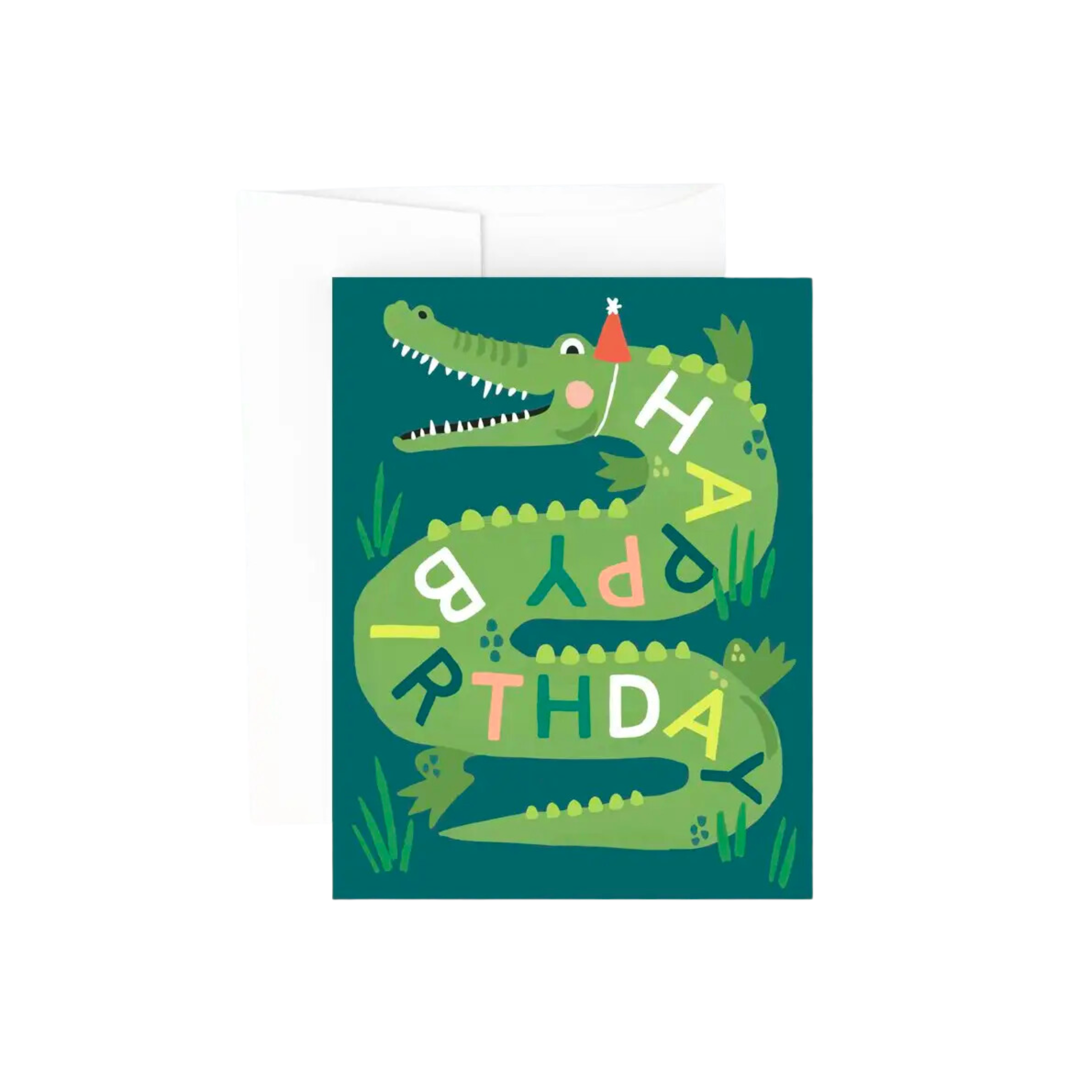 Gator Birthday Card – Golden Hour Gift Co