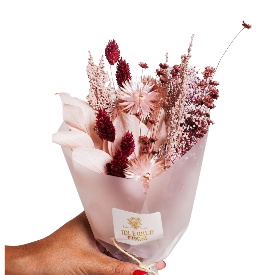 Juliet Valentine Dried Flower Mini Bouquet