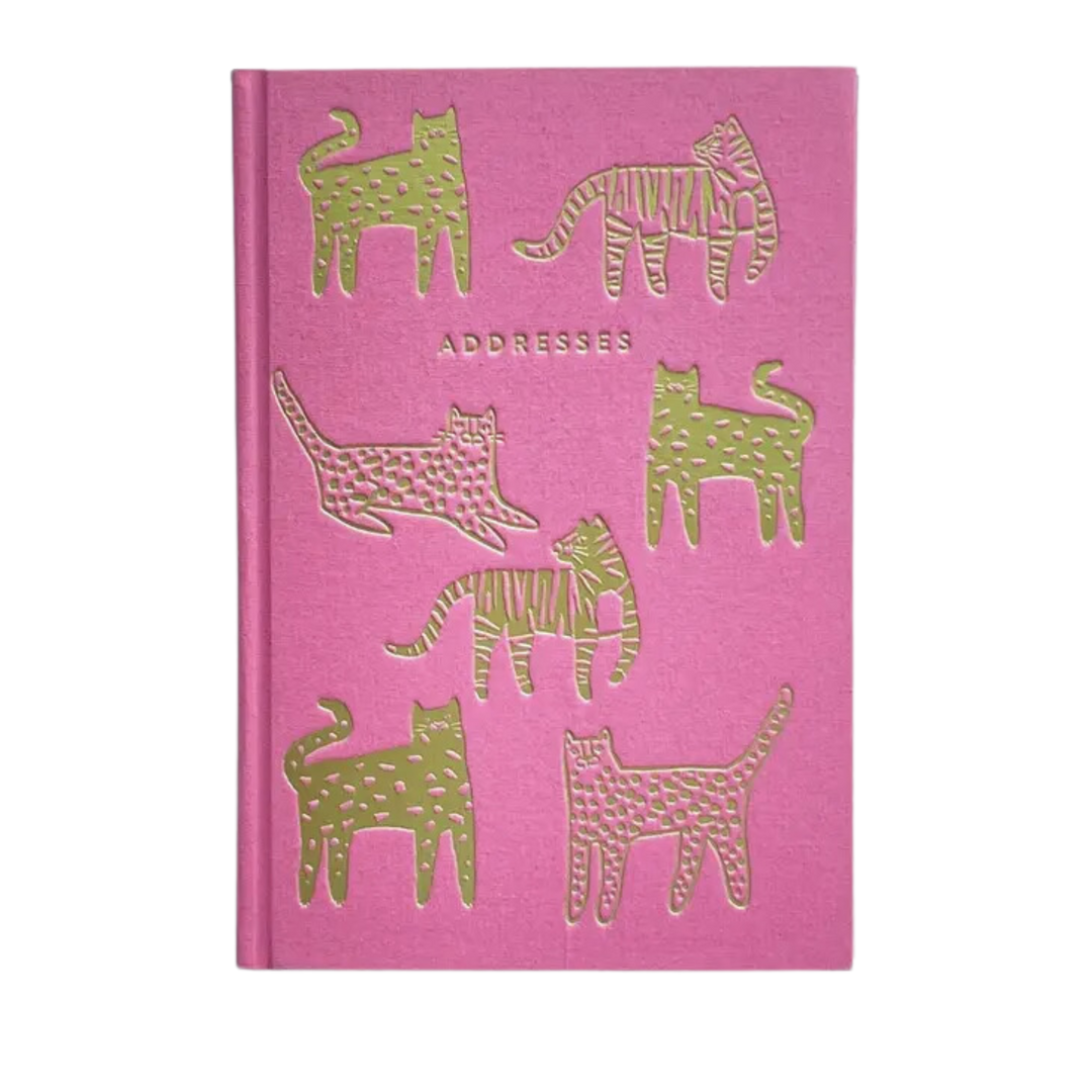 Wild Cats (Pink) Address Book