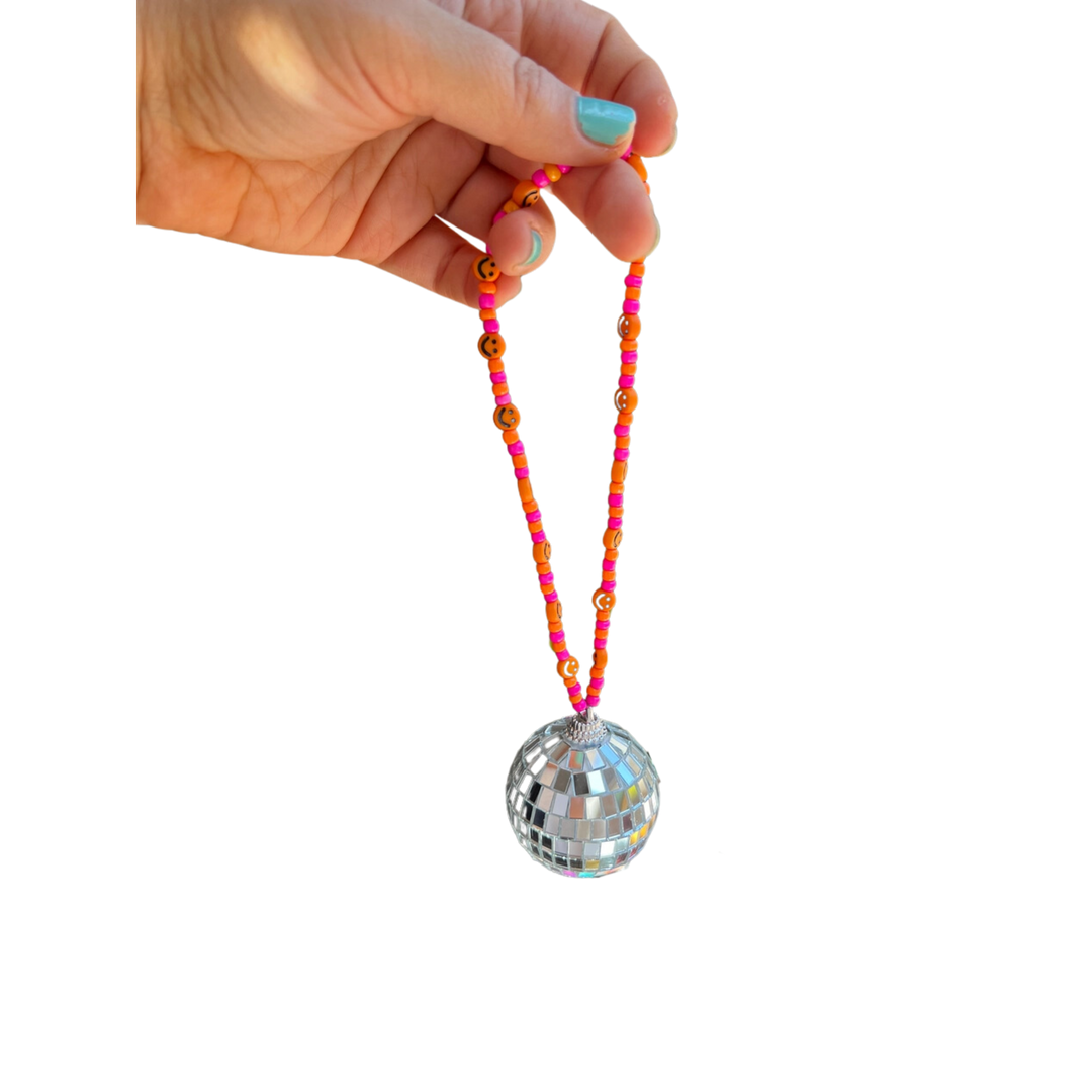 Fruit Punch- Disco Beaded Car Charm