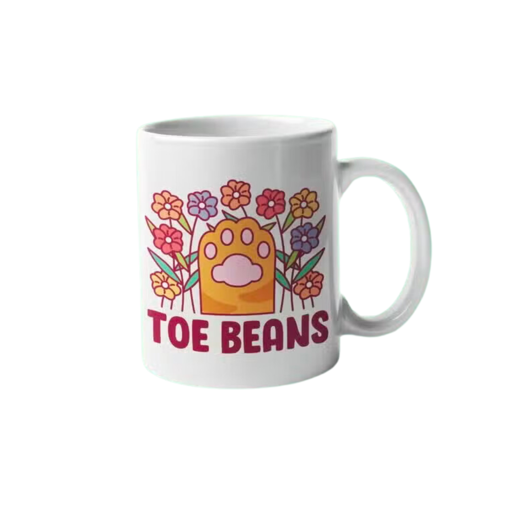 Toe Beans Mug – Golden Hour Gift Co