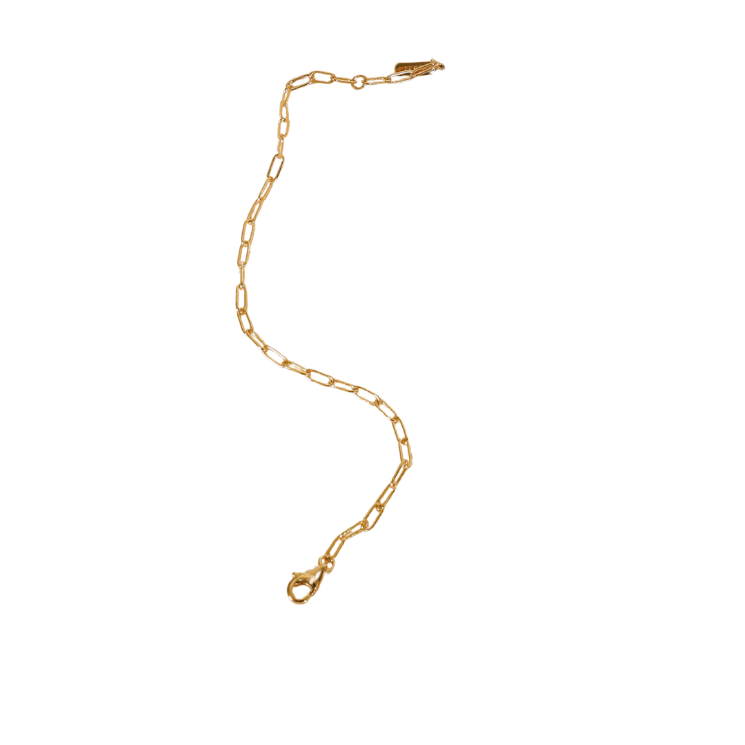 Small Link Chain Bracelet - 18k Gold Plated