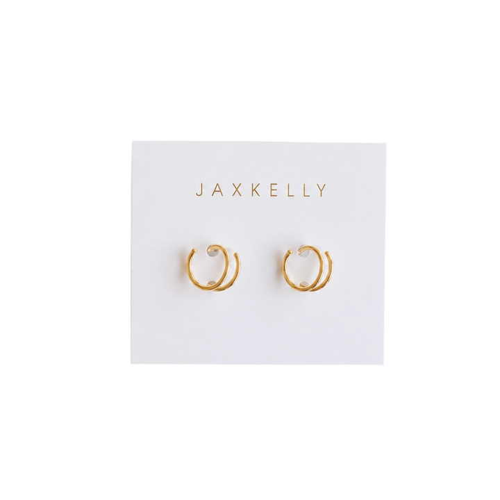 Minimalist Spiral Earrings